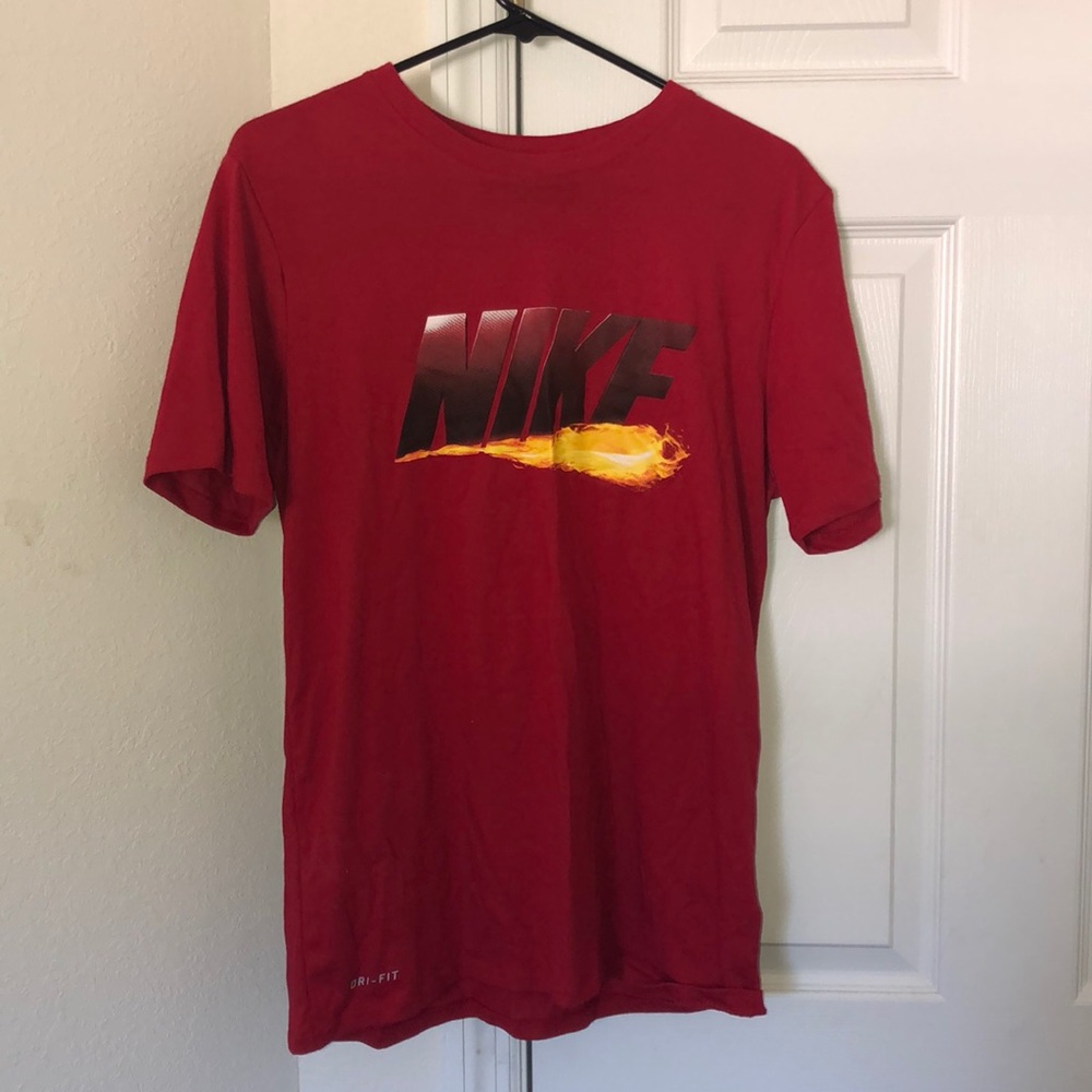 Nike flame logo dri-fit T-shirt